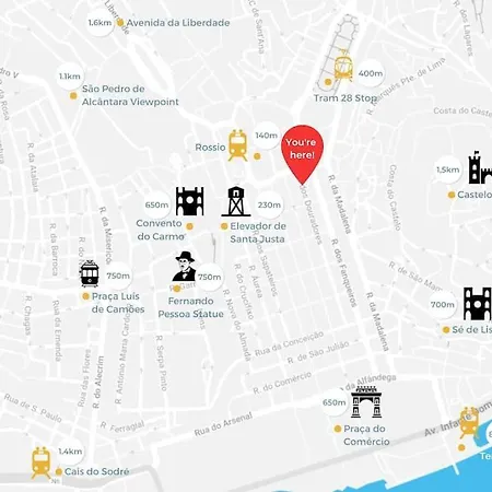 Douradores Downtown Flat Lisboa